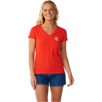 Womens Party Wave V Neck T-Shirt